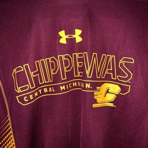 Central Michigan Dri-Fit Long Sleeved Tee